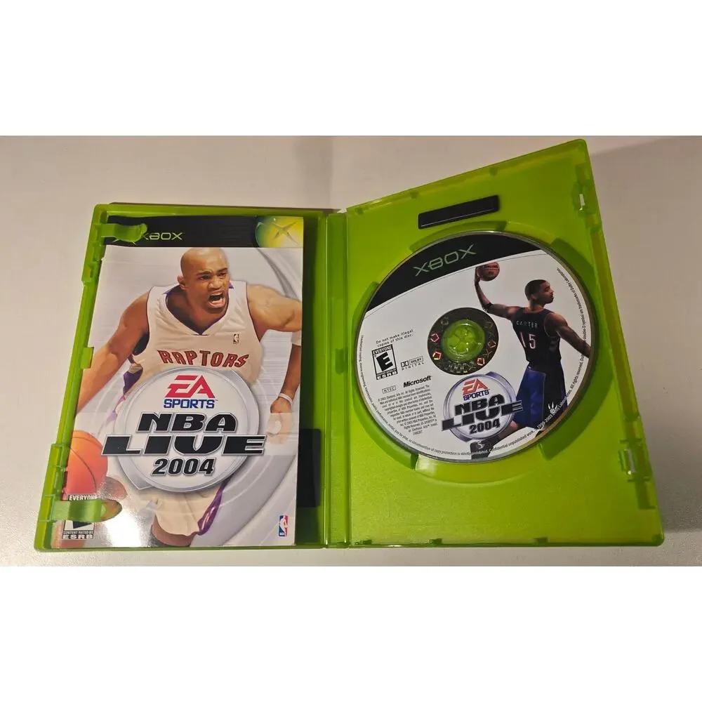 NBA Live 2004 2005 07 Original Xbox Game Lot (3  games) BASKETBALL